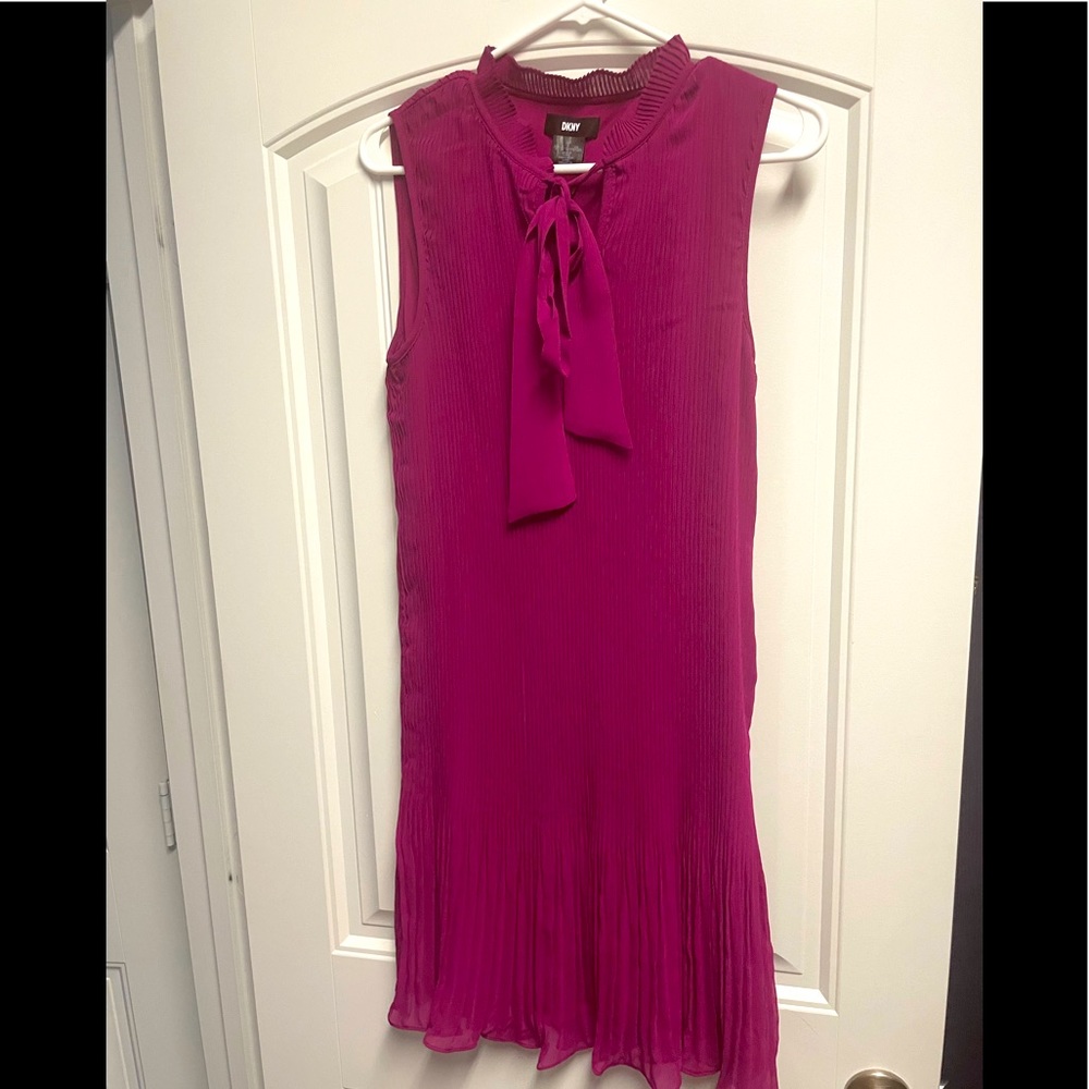 DKNY pink dress